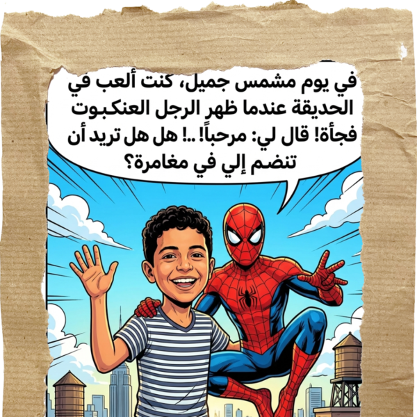 ابنك بطل القصة (سبايدر مان)