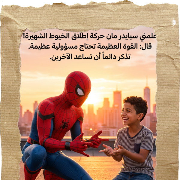 ابنك بطل القصة (سبايدر مان)