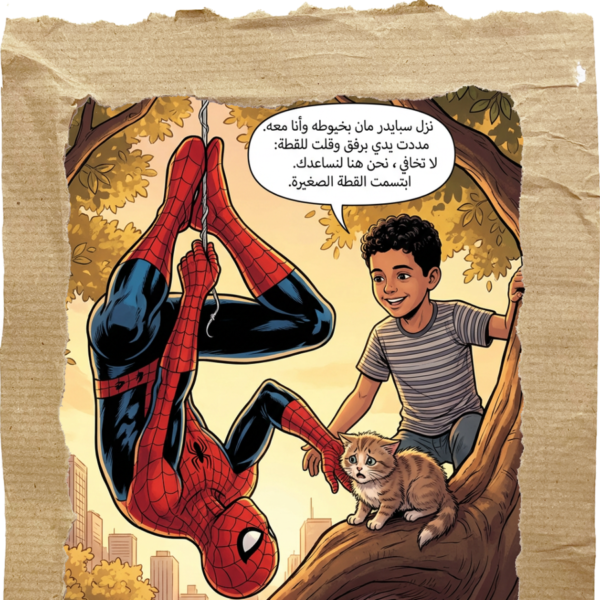 ابنك بطل القصة (سبايدر مان)