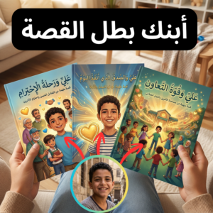ابنك بطل القصة (مجموعة الاخلاق الحميدة)