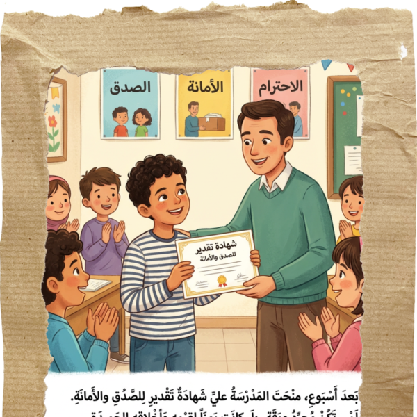 ابنك بطل القصة (مجموعة الاخلاق الحميدة)